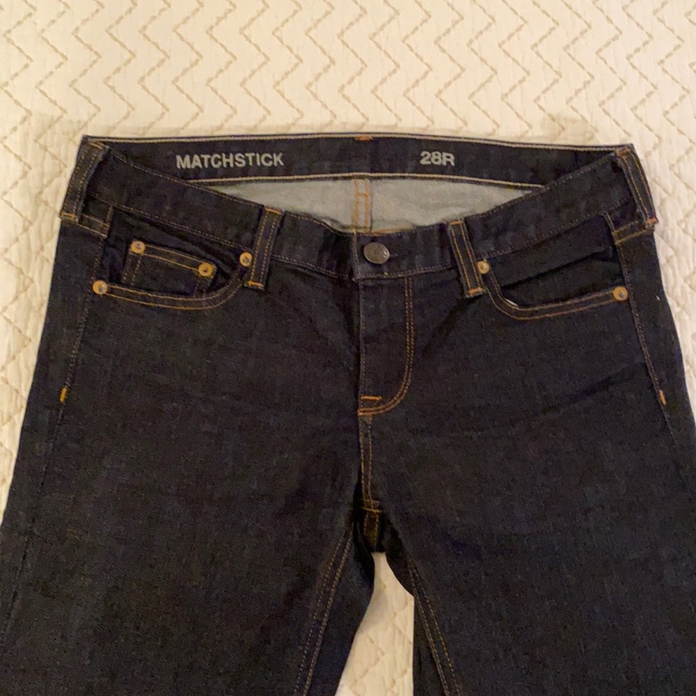 J. Crew Matchstick Dark Denim